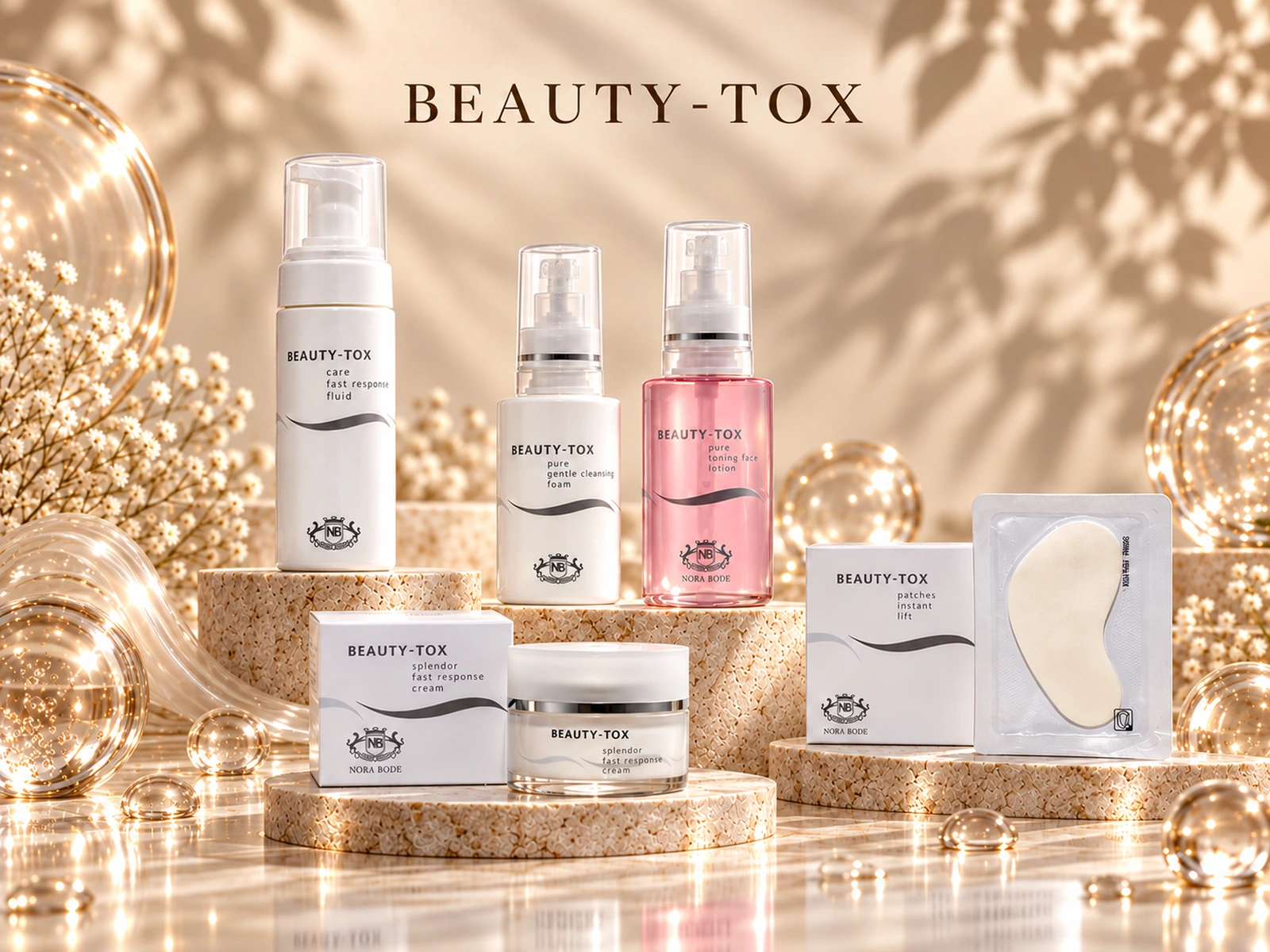 BEAUTY-TOX collectie in de nieuwe editorial presentatie