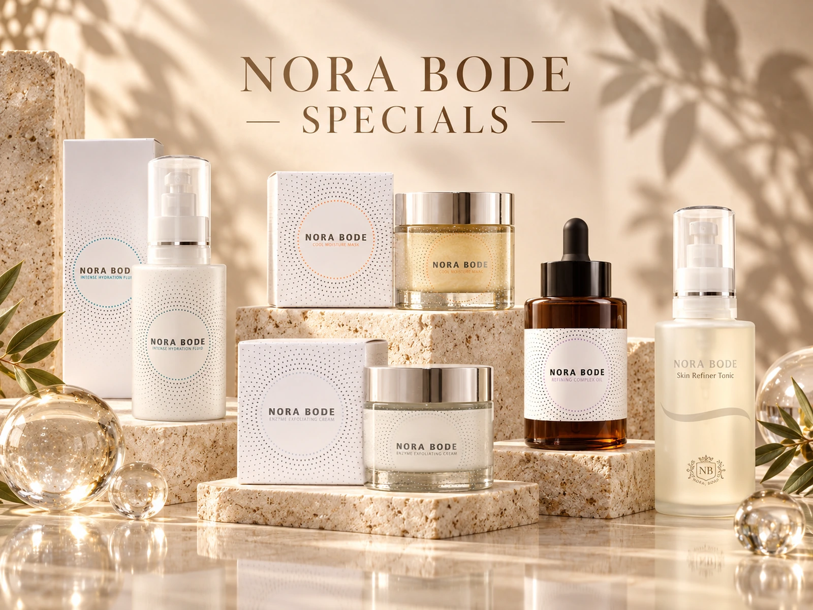 Nora Bode Specials collectie in de nieuwe editorial presentatie